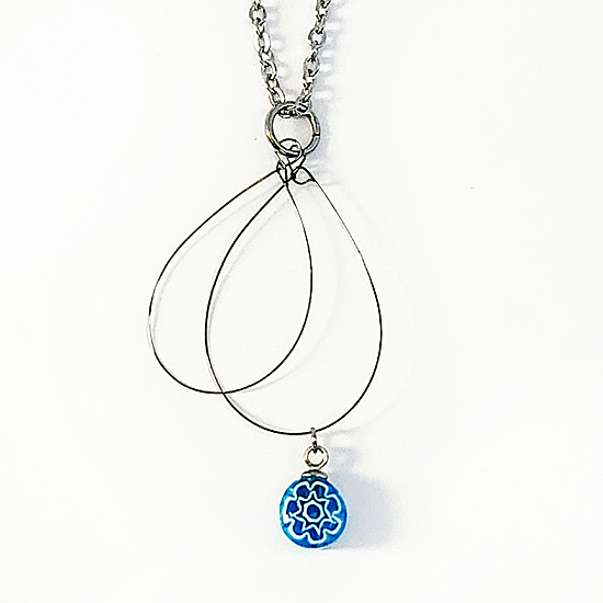 Guitar String Teardrop Pendant