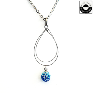 Guitar String Teardrop Pendant